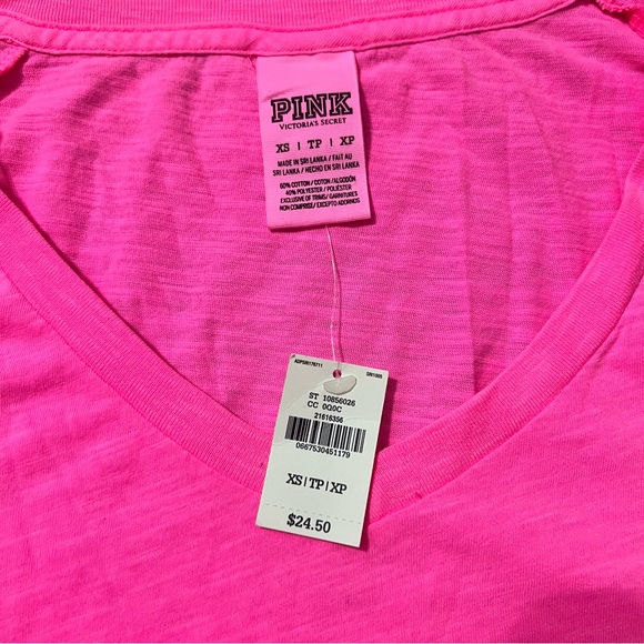 PINK Victoria's Secret Bright Pink Sweatshirt - Picture 2 of 4